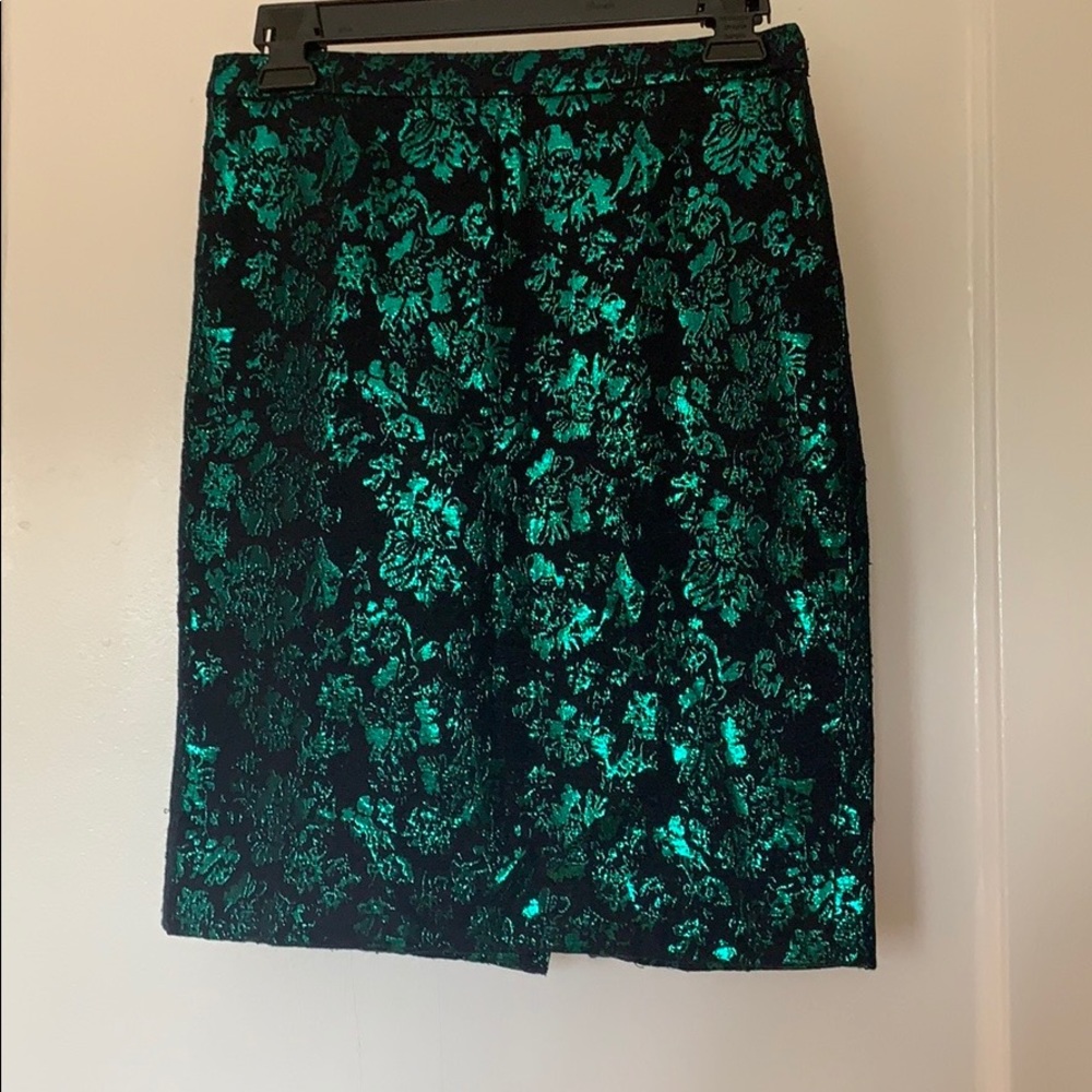 Jcrew holiday pencil skirt